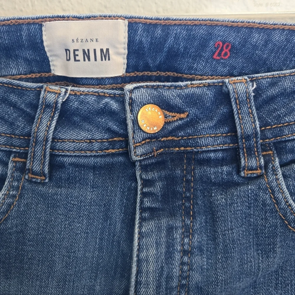 Sezane The Slim Parfait hight waisted slim jeans 28